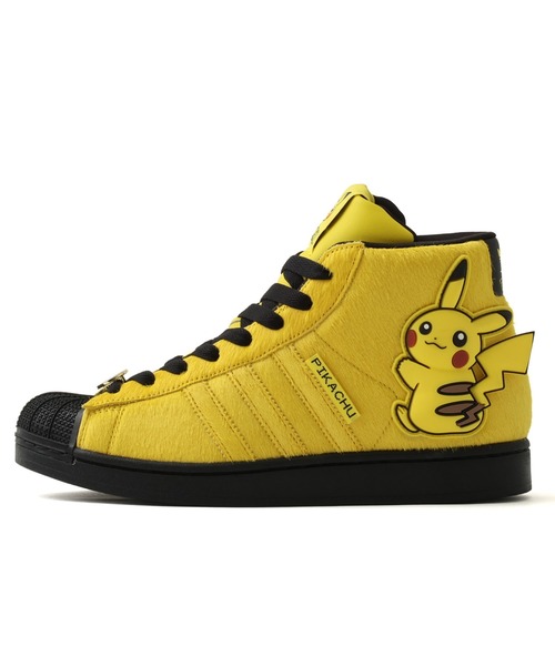 adidas(アディダス)の「adidas POKEMON SUPERSTAR II MID / アディダス ポケモン スーパースター II ミッド 【SP】(スニーカー・メンズ・イエロー・23.0cm/29.0cm/28.5cm/28.0cm/27.5cm/27.0cm/26.5cm/26.0cm/25.5cm/25.0cm/24.5cm/24.0cm/23.5cm)」の8枚目の写真