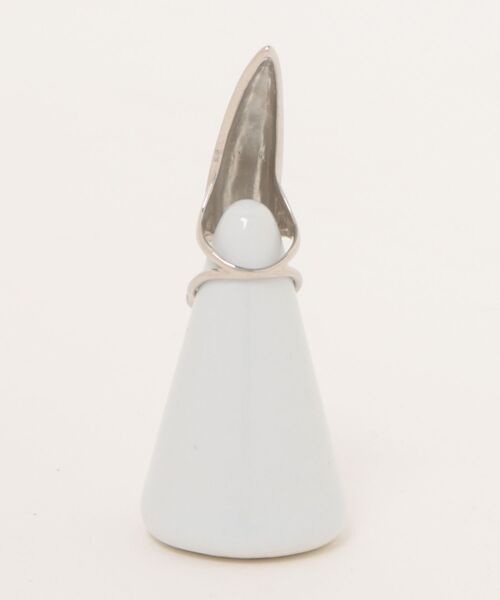 O1Jewerly(オーワンジュエリー)の「【O1jewelry オーワンジュエリー】 レディースリング シルバー925 淡水パール ファランジリング ネイルリング(リング・レディース・ピンクゴールド/シルバー/ゴールド・S)」の11枚目の写真