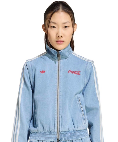 adidas COCA COLA FIREBIRD REG DENIM TRACK TOP / アディダス コカ 