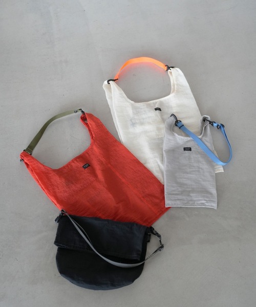 STANDARD SUPPLY(スタンダードサプライ)の「スタンダードサプライ / REGII PAPER RIP レジー ペーパーリップ / DRAW STRING SHOULDER ドローストリングショルダー(ショルダーバッグ・レディース・オレンジ/グレー/ブラック/アイボリー・FREE)」の22枚目の写真