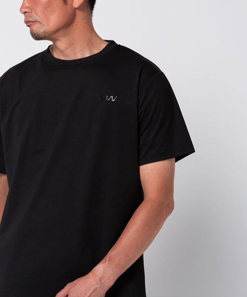 BAYBLO(ベイブロ)の「(SA) ドライ ストレッチ ロゴ 半袖 Tシャツ(Tシャツ/カットソー・メンズ・ホワイト/ネイビー/チャコールグレー/ブラック・M/L/LL)」の1枚目の写真