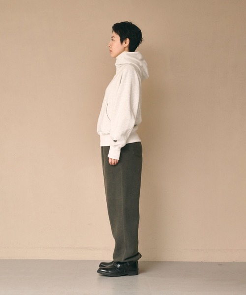 kha:ki（カーキ）の「「KHA:KI / カーキ」ZIP UP HOODIE（Tシャツ/カットソー・レディース・ピンク/ブラウン/アッシュグレー/ブラック・1/2）」の20枚目の写真
