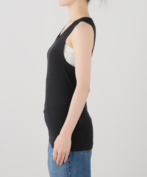 entire studios(エンタイアスタジオ)の「【ENTIRE STUDIOS / エンタイアスタジオ】 TANK TOP(Tシャツ/カットソー・レディース・チャコールグレー/ブラック・FREE)」の14枚目の写真
