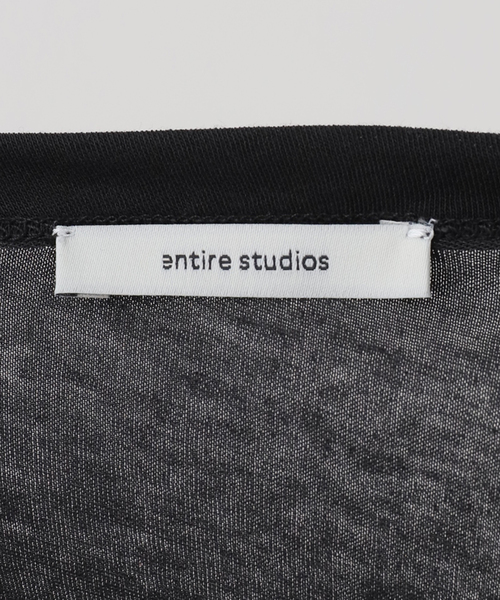 entire studios(エンタイアスタジオ)の「【ENTIRE STUDIOS / エンタイアスタジオ】 TANK TOP(Tシャツ/カットソー・レディース・チャコールグレー/ブラック・FREE)」の18枚目の写真