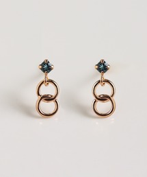 WEB限定】K10ピアス＆ピアスチャームセット（ピアス（両耳用