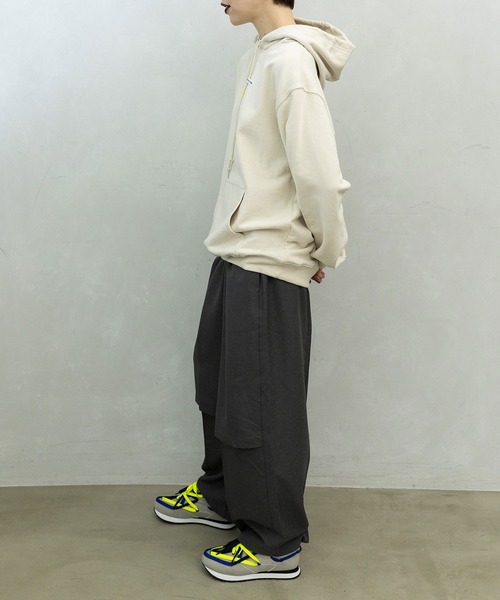 MARECHAL TERRE（マルシャルテル）の「POOH×MARECHAL TERRE 3（パーカー・レディース・ネイビー/グレイッシュベージュ/チャコールグレー/グレー・MEDIUM）」の20枚目の写真