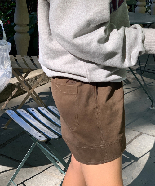 haag(ヘイグ)の「stitch shorts (brown)(その他パンツ・レディース・その他・FREE)」の7枚目の写真