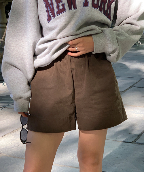 haag(ヘイグ)の「stitch shorts (brown)(その他パンツ・レディース・その他・FREE)」の8枚目の写真