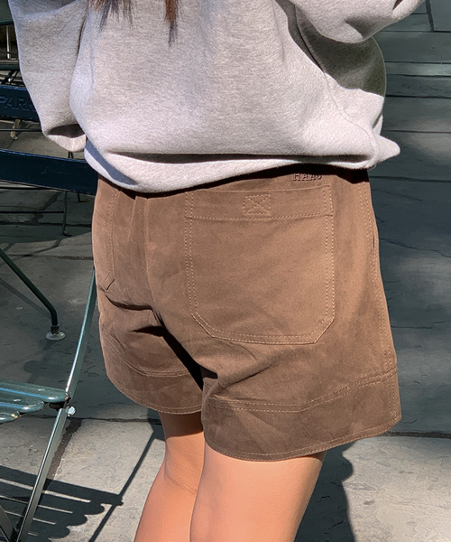 haag(ヘイグ)の「stitch shorts (brown)(その他パンツ・レディース・その他・FREE)」の9枚目の写真