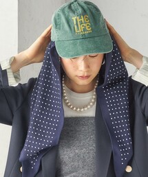 jj mercer（ジェイジェイマーサー）の「〈洗濯機可能〉J.J.MERCER: 刺繍 ロゴ キャップ（キャップ）」