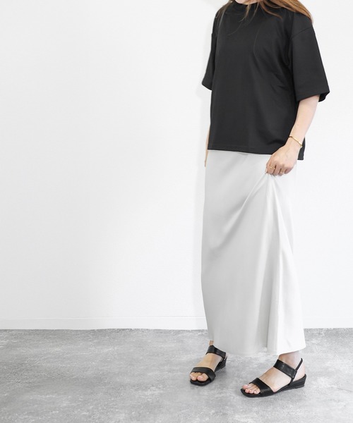 SOROTTO(ソロット)の「【軽量】3.5cmウエッジソールのゴムストラップサンダル(サンダル・レディース・ブラウン/シルバー/ブラック・L/M/S/LL)」の21枚目の写真