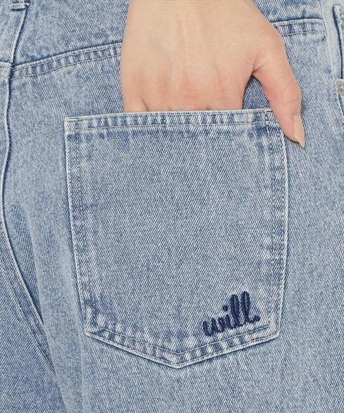 WILLSELECTION(ウィルセレクション)の「ダメージワイドデニムパンツ(その他パンツ・レディース・ブルー/オフホワイト・SMALL/MEDIUM)」の21枚目の写真