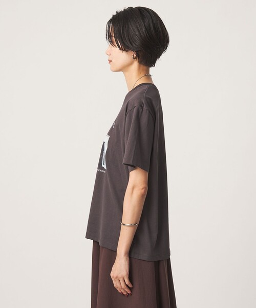 green label relaxing（グリーンレーベルリラクシング）の「アソートグラフィック ショートスリーブ TEE（Tシャツ/カットソー・レディース・その他2/その他1/ダークグレー・FREE）」の21枚目の写真