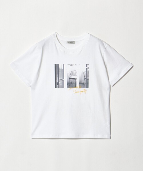 green label relaxing（グリーンレーベルリラクシング）の「アソートグラフィック ショートスリーブ TEE（Tシャツ/カットソー・レディース・その他2/その他1/ダークグレー・FREE）」の13枚目の写真