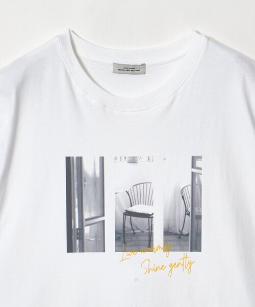 green label relaxing（グリーンレーベルリラクシング）の「アソートグラフィック ショートスリーブ TEE（Tシャツ/カットソー・レディース・その他2/その他1/ダークグレー・FREE）」の12枚目の写真