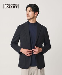 【WEB限定 WARDROBE SMART】エアリーピケ ジャージ 2B ジャケット
