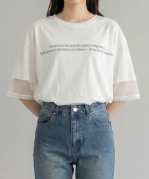 メッシュレイヤードＴシャツ