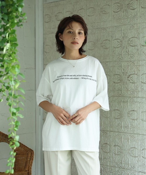 Nulli(ヌリ)の「メッシュレイヤードTシャツ(Tシャツ/カットソー・レディース・オフホワイト/ブルー/ブラック・FREE)」の11枚目の写真