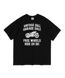 OTHERFITS（アザーフィッツ）の「ロードクラシックバイク半袖Tシャツ（ブラック）（Tシャツ/カットソー）」