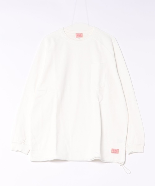 BIG MIKE(ビッグマイク)の「BIG MIKE ビッグマイク/26秋冬新作 ハニカムワッフル サングラスポケット 長袖Tシャツ 裾スピンドル ロンT //// 102638792(Tシャツ/カットソー・メンズ・杢グレー/オフホワイト/スミクロ・MEDIUM/X-LARGE/LARGE)」の18枚目の写真