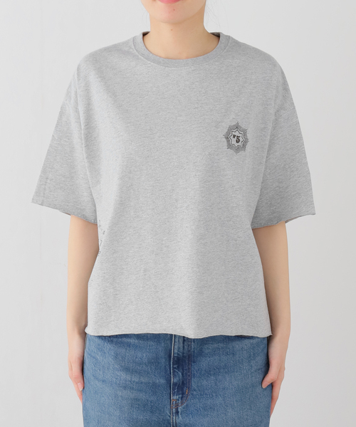 IENA(イエナ)の「《追加》Work of Art Kendai/ワークオブアートケンダイ グラフィック Tシャツ(Tシャツ/カットソー・レディース・チャコールグレー/ホワイト・FREE)」の18枚目の写真