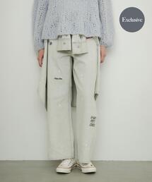 『別注』PICCADILLY×URBAN RESEARCH 刺繍デニムパンツ
