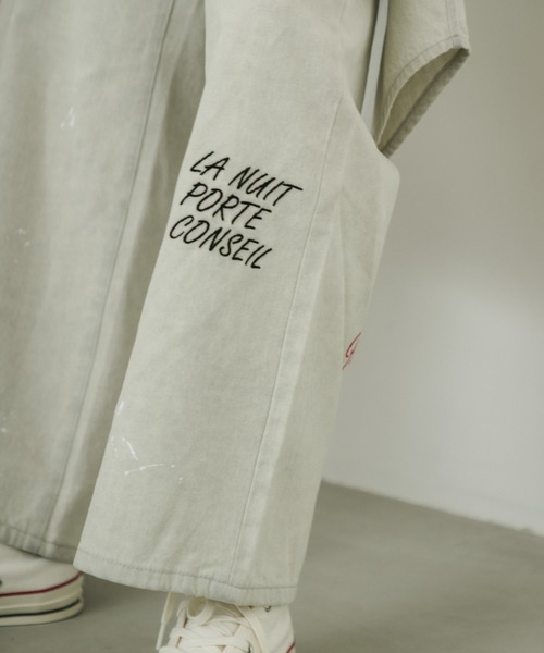 PICCADILLY(ピカデリー)の「『別注』PICCADILLY×URBAN RESEARCH 刺繍デニムパンツ(その他パンツ・レディース・グレー系その他/ライトインディゴブルー・40/38/36)」の10枚目の写真