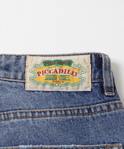 PICCADILLY(ピカデリー)の「『別注』PICCADILLY×URBAN RESEARCH 刺繍デニムパンツ(その他パンツ・レディース・グレー系その他/ライトインディゴブルー・40/38/36)」の22枚目の写真