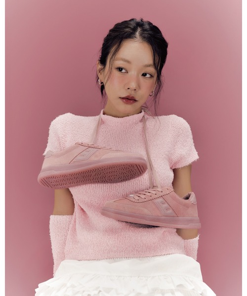 EPT(イーピーティー)の「Latte Santos - Strawberry (Pink)(スニーカー・レディース・ピンク・24.5cm/24cm/23.5cm/23cm/22.5cm/22cm/25.5cm/25cm)」の1枚目の写真