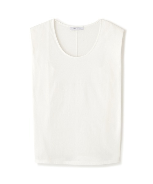 ETRE TOKYO(エトレトウキョウ)の「ショルダータックスリーブレスプルオーバー(Tシャツ/カットソー・レディース・ブラック/グレー/ホワイト・FREE)」の19枚目の写真