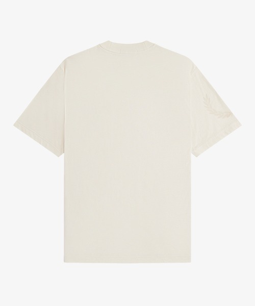 FRED PERRY(フレッドペリー)の「【ZOZO限定!!】Reflective Laurel Wreath T-Shirt/リフレクティブローレルリースTシャツ(Tシャツ/カットソー・メンズ・ベージュ/ブラック・S/L/M)」の20枚目の写真