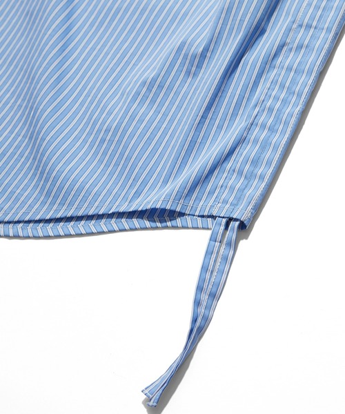 MILKFED.(ミルクフェド)の「STRIPED DOCKING DRESS(ワンピース・レディース・ネイビー/グレー/ベージュ・ONE SIZE)」の10枚目の写真