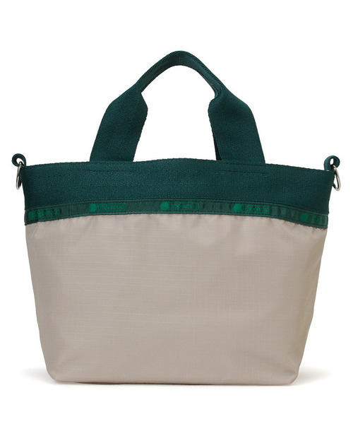 LeSportsac(レスポートサック)の「SMALL BUCKET TOTE ドリフトストーン/エデングリーン(トートバッグ・レディース・グレー・FREE)」の6枚目の写真
