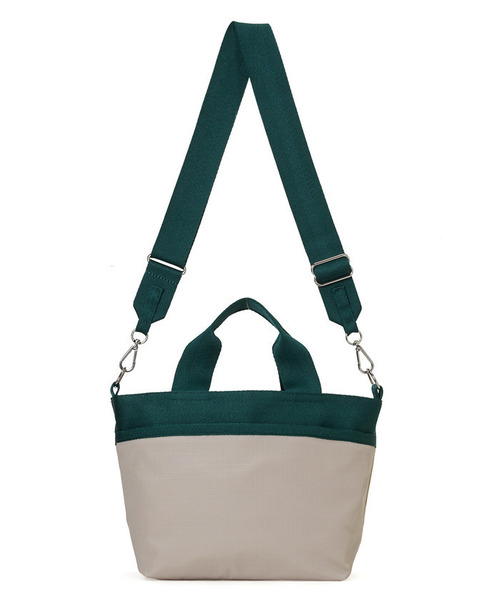 LeSportsac(レスポートサック)の「SMALL BUCKET TOTE ドリフトストーン/エデングリーン(トートバッグ・レディース・グレー・FREE)」の7枚目の写真