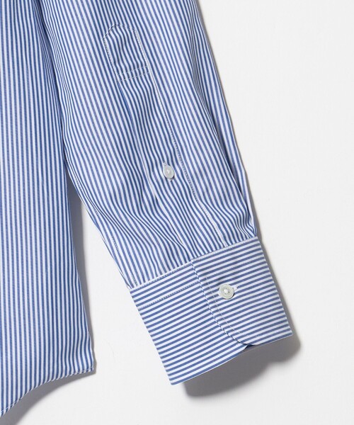 A DAY IN THE LIFE UNITED ARROWS(アデイインザライフユナイテッドアローズ)の「ロンドンストライプ タブカラー レギュラーフィットシャツ-イージーケア-<A DAY IN THE LIFE>(シャツ/ブラウス・メンズ・ロイヤルブルー・39cm/40cm/42cm/41cm/37cm/38cm)」の14枚目の写真