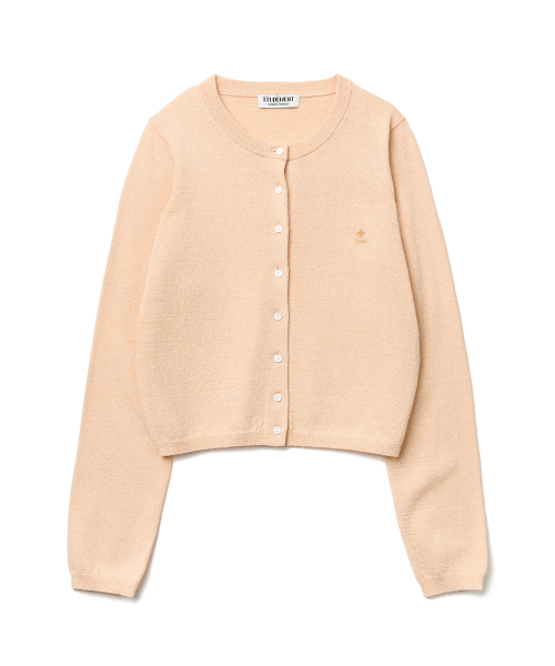TTUDEMENT（トュードメント）の「[SET] KNIT CARDIGAN WITH HEAD SCARF_APRICOT（カーディガン/ボレロ・レディース・その他・FREE）」の5枚目の写真