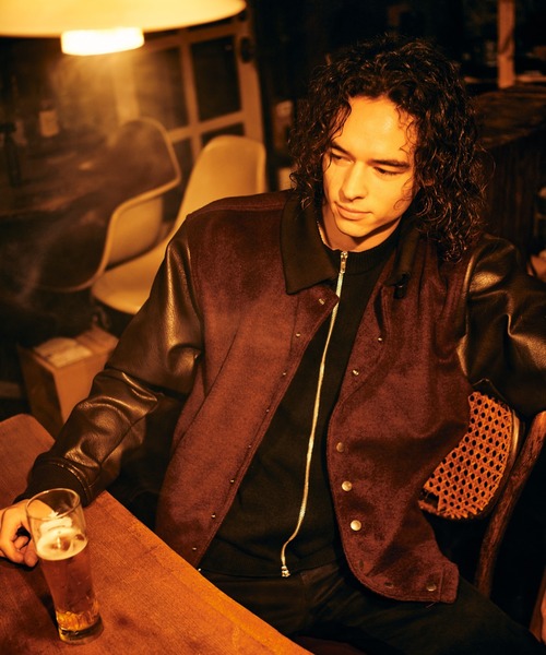 glamb(グラム)の「Single Riders Knit / シングルライダースニット(ニット/セーター・メンズ・ブラック・M/L)」の15枚目の写真