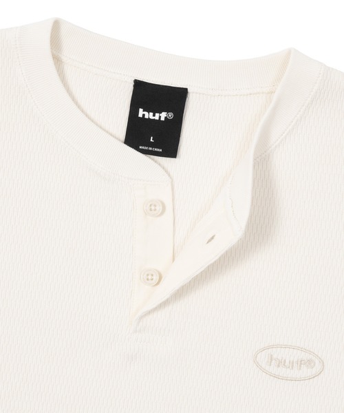 HUF(ハフ)の「89 OVAL HENRY THERMAL(Tシャツ/カットソー・メンズ・チャコールグレー/ナチュラル・S/M/L/XL)」の19枚目の写真