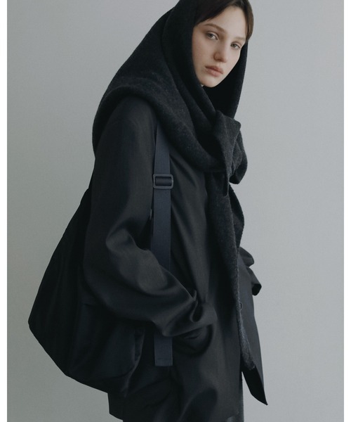 anuke(アンヌーク)の「Nylon Shoulder Bag(ショルダーバッグ・レディース・ブラウン/ブラック・FREE)」の3枚目の写真