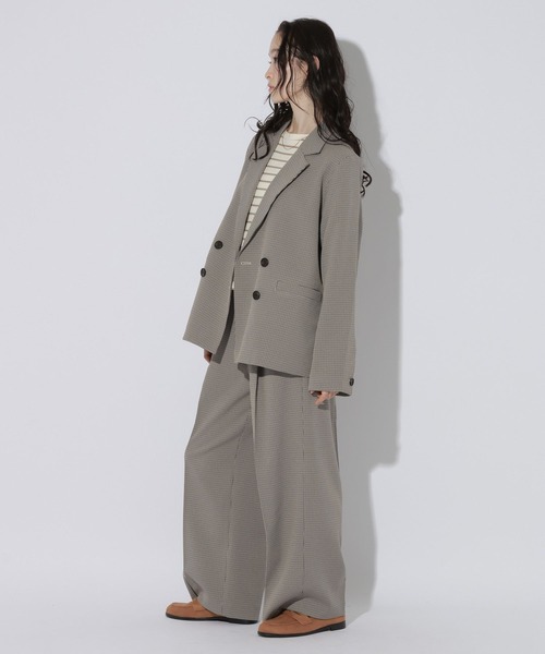 LAKOLE(ラコレ)の「ツータックワイドパンツ / 1045641(スラックス・レディース・ブラウン/ベージュ/ネイビー/グレー・LARGE/MEDIUM)」の17枚目の写真