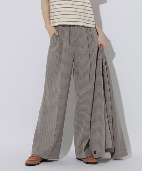 LAKOLE(ラコレ)の「ツータックワイドパンツ / 1045641(スラックス・レディース・ブラウン/ベージュ/ネイビー/グレー・LARGE/MEDIUM)」の19枚目の写真