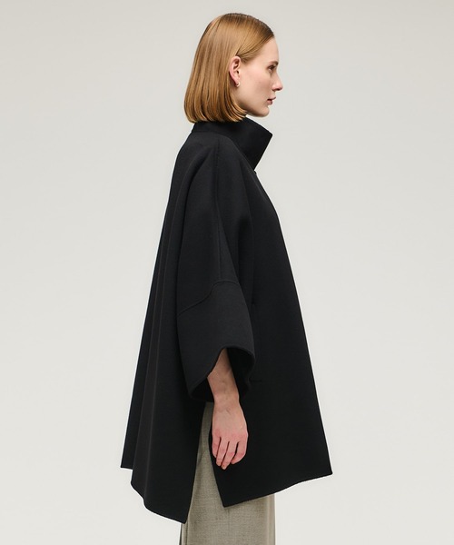 ESTNATION(エストネーション)の「ESTNATION / ウールカシミアケープコート(その他アウター・レディース・グレイッシュベージュ/キャメル/ブラック・FREE)」の17枚目の写真