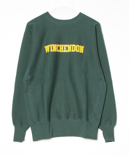 Champion(チャンピオン)の「【Champion/チャンピオン】メンズ TRUE TO ARCHIVES リバースウィーブ(R)クルーネックスウェットシャツ(スウェット・メンズ・ブラック/ダークグリーン/シルバーグレー・X-LARGE/LARGE/MEDIUM/SMALL)」の3枚目の写真
