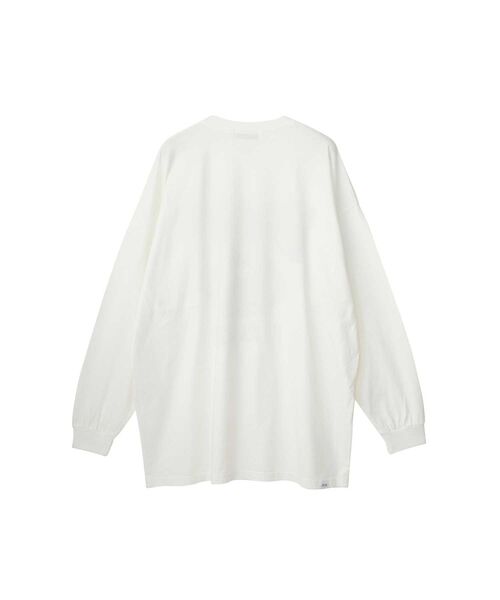 HYSTERIC GLAMOUR(ヒステリックグラマー)の「DANCE オーバーサイズTシャツ(Tシャツ/カットソー・レディース・ホワイト/ベージュ/ブラック・FREE)」の4枚目の写真