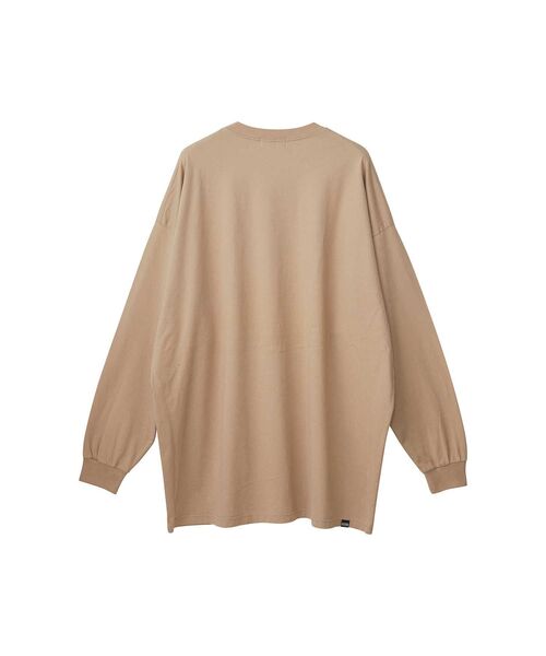 HYSTERIC GLAMOUR(ヒステリックグラマー)の「DANCE オーバーサイズTシャツ(Tシャツ/カットソー・レディース・ホワイト/ベージュ/ブラック・FREE)」の5枚目の写真