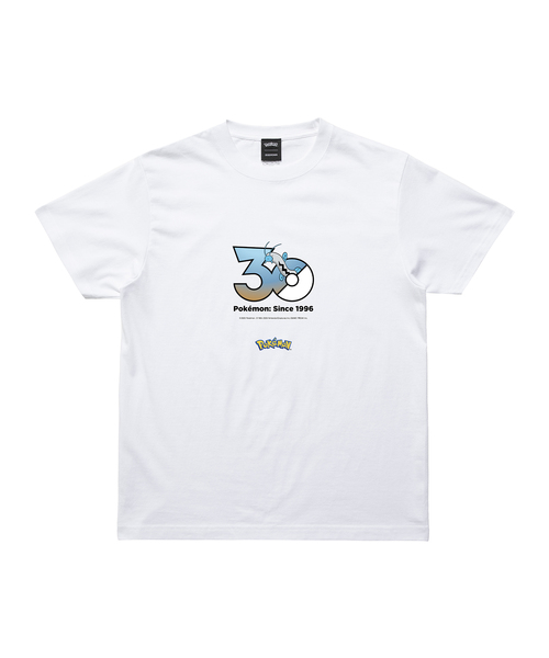 ZOZOSPOT(ゾゾスポット)の「Pokemon 30th Anniversary 1025 T-shirt 「ドジョッチ」(Tシャツ/カットソー・レディース・ホワイト・SMALL/MEDIUM/LARGE/X-LARGE/XX-LARGE/XXX-LARGE/100cm/110cm/120cm/130cm/140cm/150cm/160cm)」の1枚目の写真