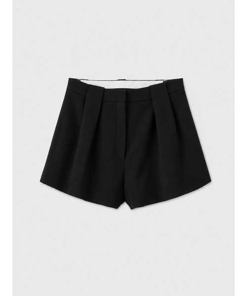EIMY ISTOIRE(エイミーイストワール)の「COMPACT SHORT PANTS(その他パンツ・レディース・マルチ/チャコールグレー/オフホワイト/ブラック・38/36/34)」の11枚目の写真
