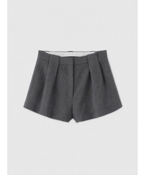 EIMY ISTOIRE(エイミーイストワール)の「COMPACT SHORT PANTS(その他パンツ・レディース・マルチ/チャコールグレー/オフホワイト/ブラック・38/36/34)」の12枚目の写真