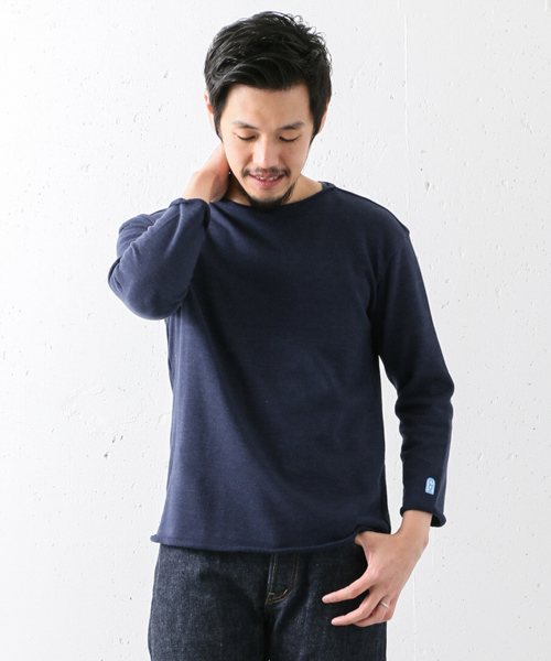 URBAN RESEARCH DOORS MENS（アーバンリサーチ ドアーズ メンズ）の「FORK＆SPOON ドロップショルダー（Tシャツ/カットソー・メンズ・ネイビー/グレー/アイボリー・5/4）」の3枚目の写真