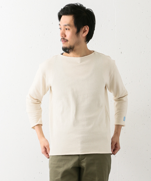 URBAN RESEARCH DOORS MENS（アーバンリサーチ ドアーズ メンズ）の「FORK＆SPOON ドロップショルダー（Tシャツ/カットソー・メンズ・ネイビー/グレー/アイボリー・5/4）」の4枚目の写真